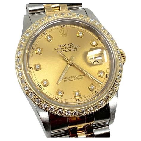 Orologio Rolex Datejust 31 in oro giallo 18 ct .